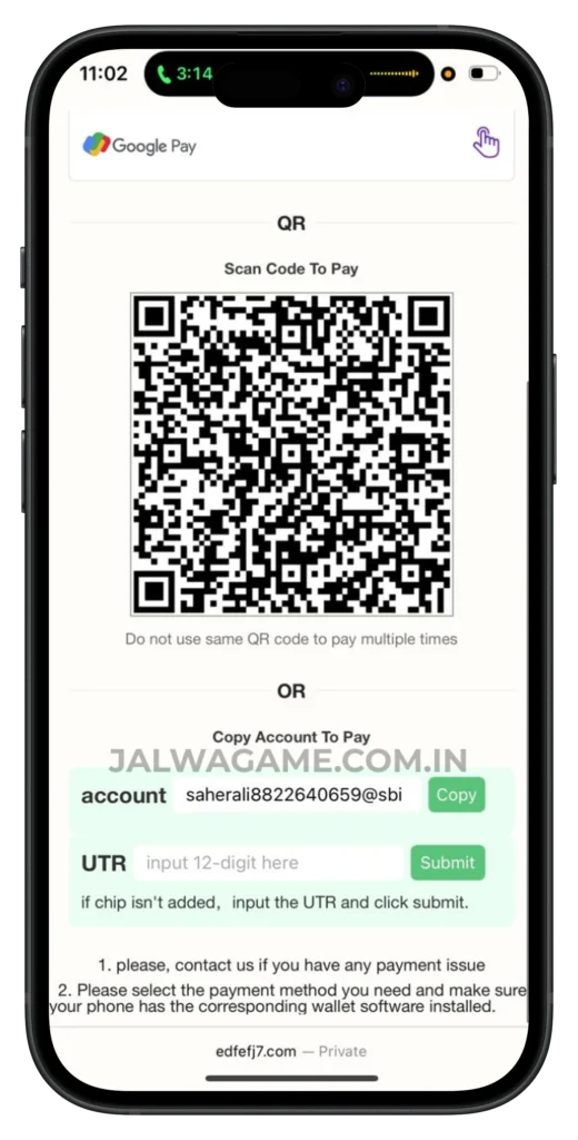 jalwa-game-deposit